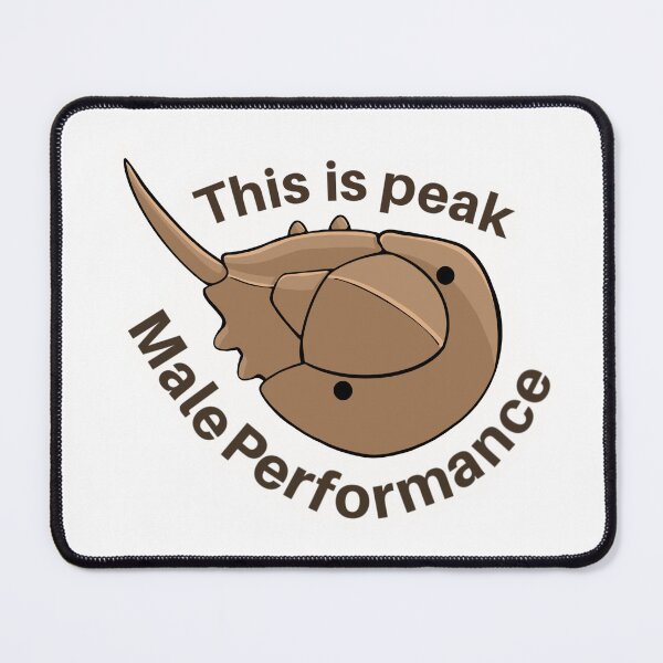 Item preview, Horseshoe Crab is Peak Male Performance designed and sold by nirenroart.