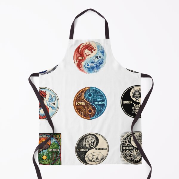 Item preview, Yin Yang Duality Art Collection – Symbolic Zen Designs for Mindful Living designed and sold by SideKickCreates.