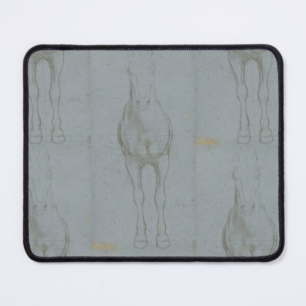 Item preview, A Study of a Horse by Leonardo da Vinci: High Renaissance Anatomy Sketch designed and sold by artofuniverse.