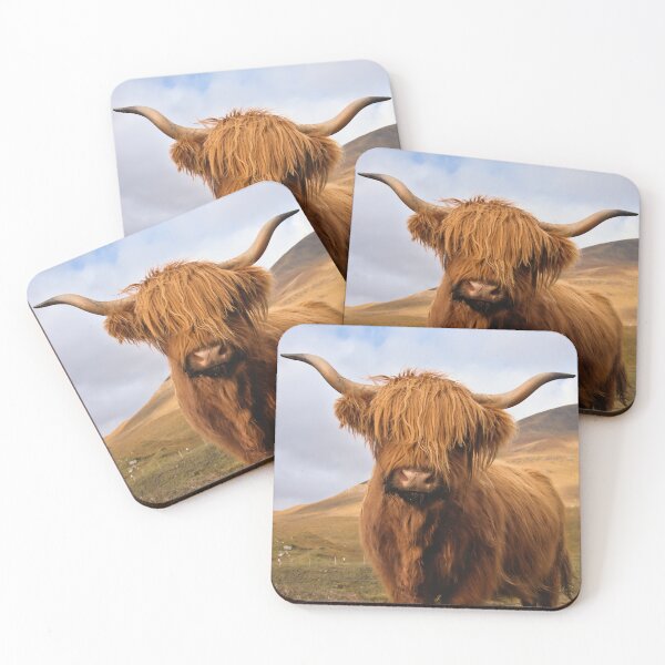 Item preview, Highland Greeting; Scottish Highland Cow in Autumn Mountains designed and sold by Cissa King Photography.