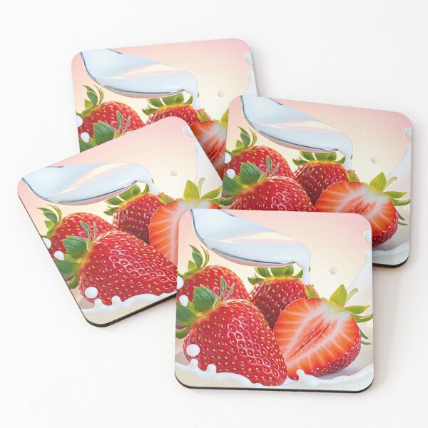 Item preview, silky strawberries designed and sold by psychoshadow.