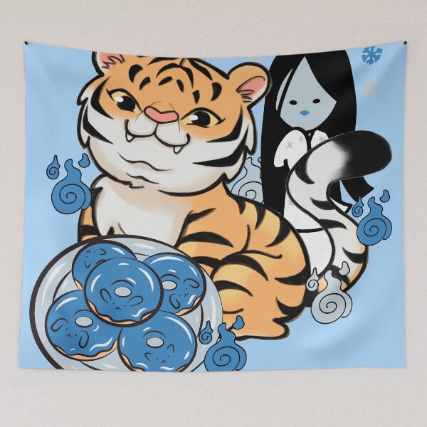 Item preview, Kawaii Tiger and Yuki-Onna Ghost Donuts designed and sold by Kanniax.