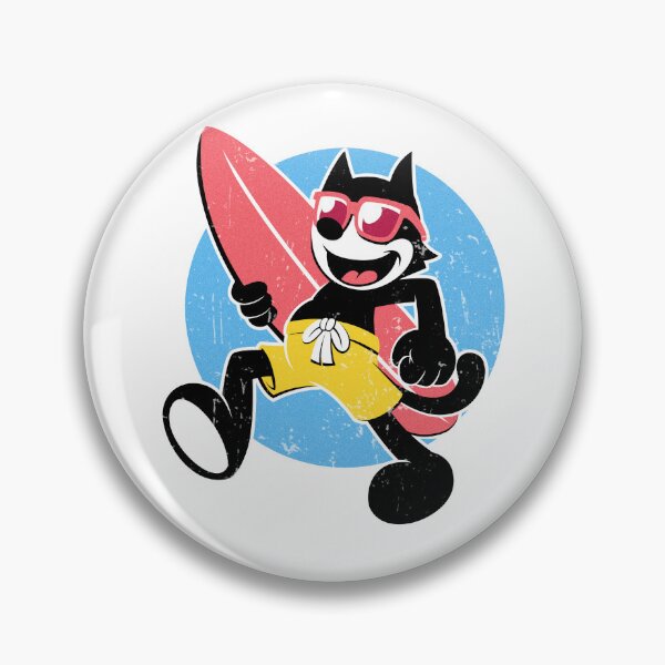 Item preview, Felix the cat vintage surfing designed and sold by StartScream.
