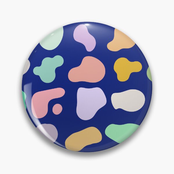 Item preview, Minimalist Pastel Blobs Abstract Pattern designed and sold by SolutionsArt.