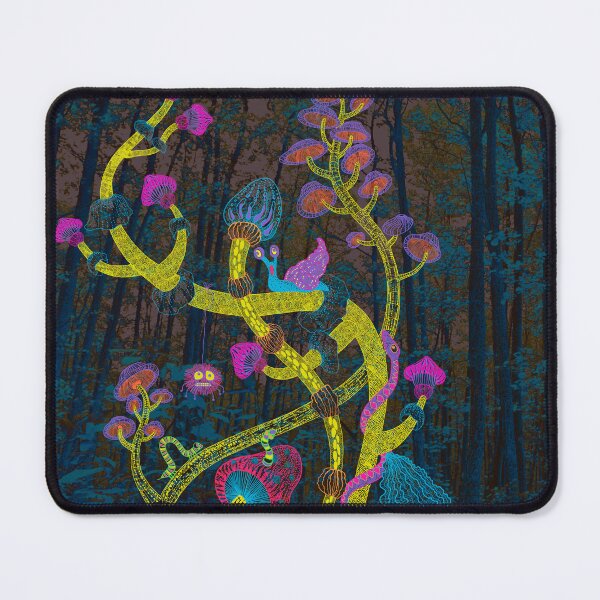 Item preview, neon magic mushrooms designed and sold by Ruta.