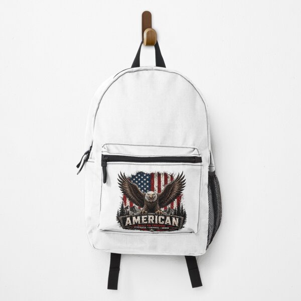 Item preview, 250 Anniversary of the USA - American Eagle – Built on Freedom Sticker designed and sold by Collins Design.