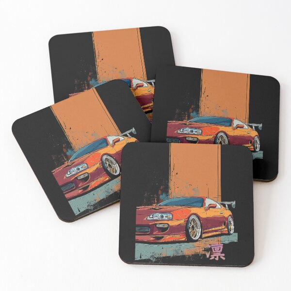 Item preview, Toyota Supra MK4 drift culture Japanese Art Style. designed and sold by AGED Limited.
