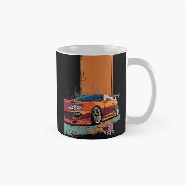 Artikelvorschau, Toyota Supra MK4 Driftkultur im japanischen Kunststil. entworfen und verkauft von AGED Limited.