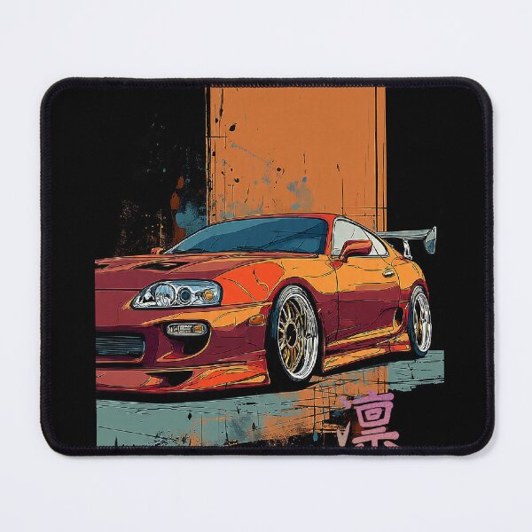 Artikelvorschau, Toyota Supra MK4 Driftkultur im japanischen Kunststil. entworfen und verkauft von AGED Limited.