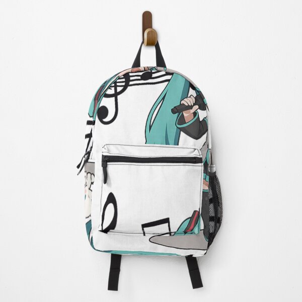 Item preview, Kawaii Anime Singer Teal Hair Girl With Cute Puppy Music Melody Art designed and sold by WilliaMaler.