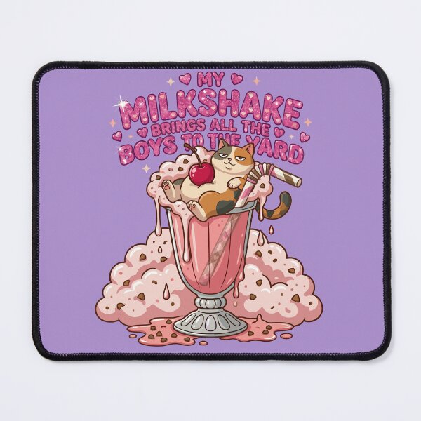 Item preview, Chonky Cat Milkshake Pop Culture Humor designed and sold by Pop Rewind HQ.