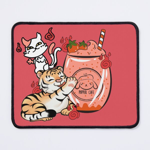 Item preview, Kawaii Tiger and Nekomata Strawberry Cafe designed and sold by Kanniax.