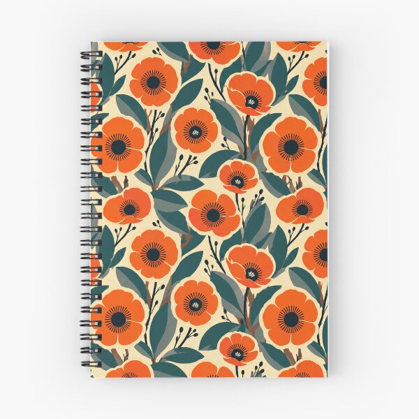 Item preview,  Bold 70s Floral Print for Home Refresh designed and sold by mittie101.