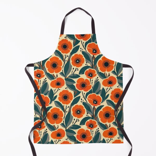 Item preview, Bold 70s Floral Print for Home Refresh designed and sold by mittie101.