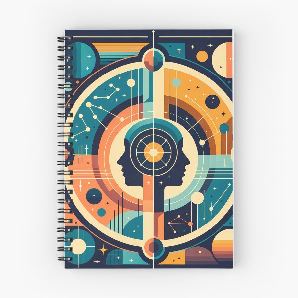 Item preview, Geometric Astrology Twin Profile Star Chart designed and sold by InkSmithery.