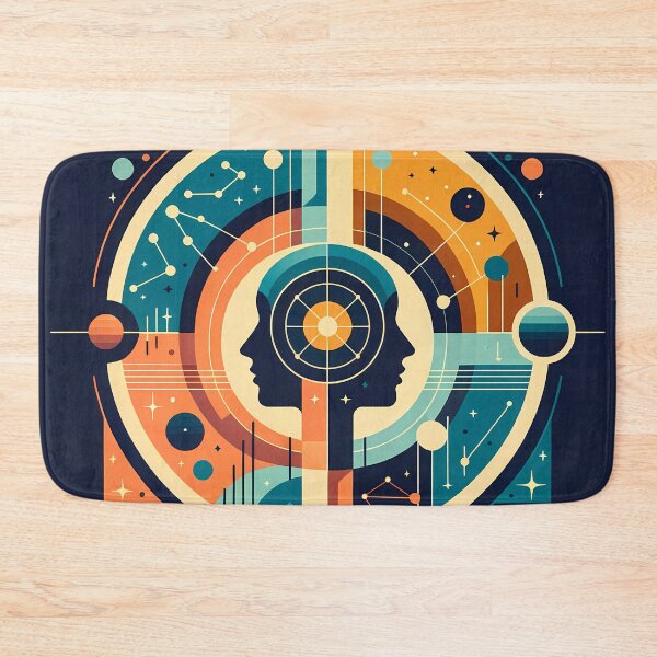 Item preview, Geometric Astrology Twin Profile Star Chart designed and sold by InkSmithery.