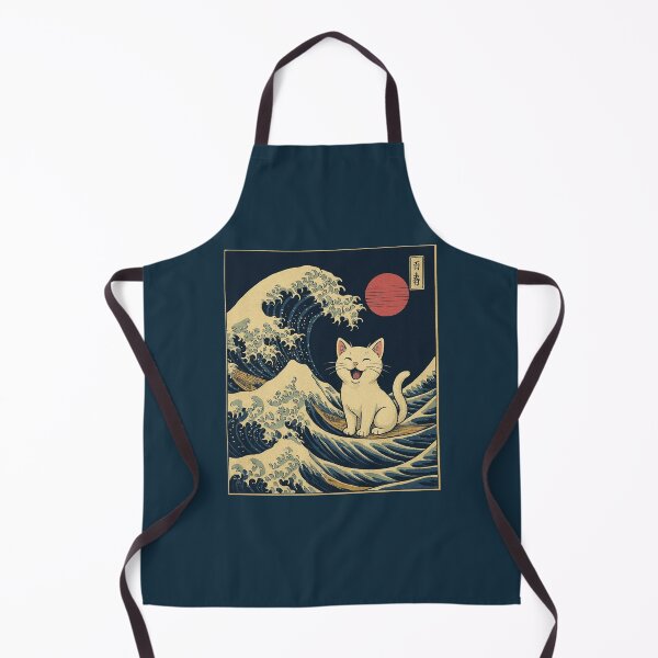 Item preview, The Great Wave of the Smiling Cat designed and sold by Negisandeep studio.