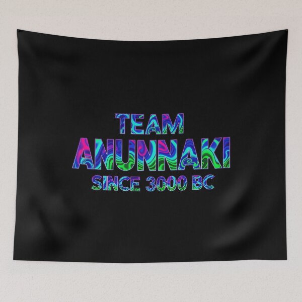 Item preview, Team Anunnaki Psychedelic Retro Shirt designed and sold by HoshisWorld2018.