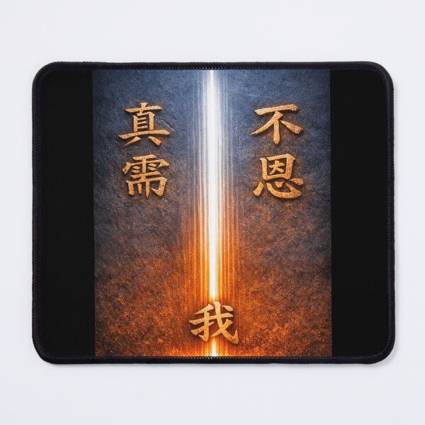 Item preview, RAW HUMAN - Truth & Presence | Ancient Chinese Calligraphy designed and sold by MarioZ137.