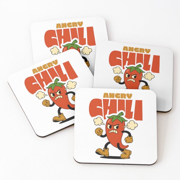Artikelvorschau, Angry Chili Pepper Retro entworfen und verkauft von vectalux.