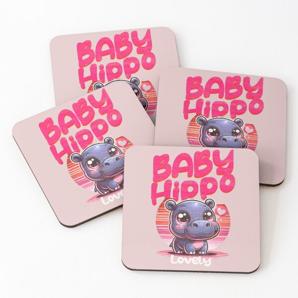 Item preview, baby  hippo designed and sold by KIDS-PRINTS.