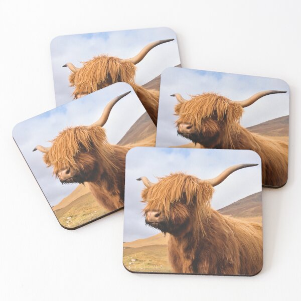 Item preview, Soul of the Highlands; Highland Cow in Scottish Highlands in Autumn designed and sold by Cissa King Photography.