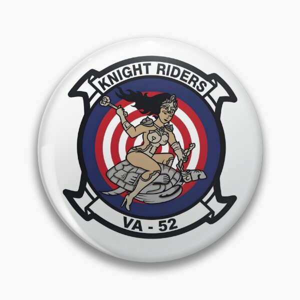 Item preview, Insignia of the VA-52 "Knight Riders" designed and sold by CharlieDesings.
