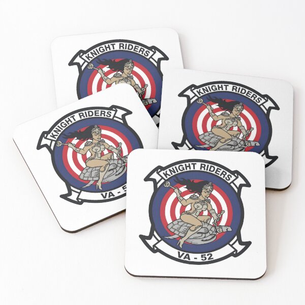 Item preview, Insignia of the VA-52 "Knight Riders" designed and sold by CharlieDesings.