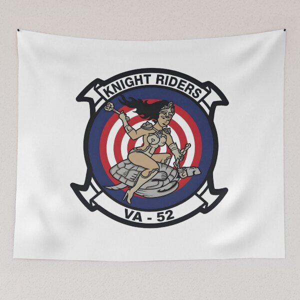 Item preview, Insignia of the VA-52 "Knight Riders" designed and sold by CharlieDesings.