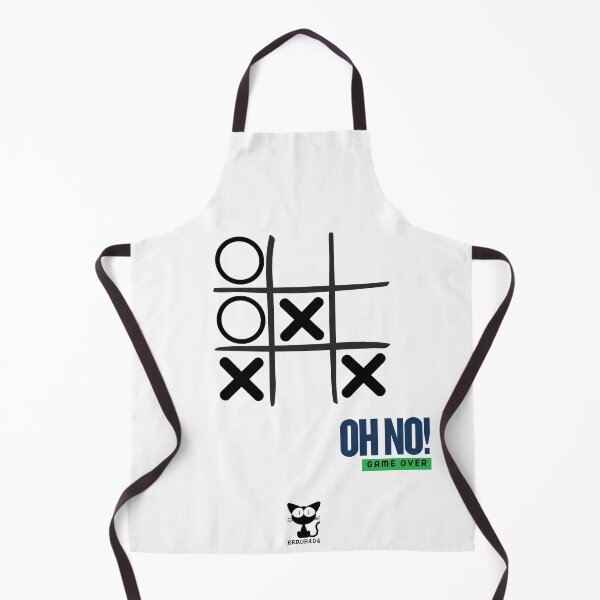 Item preview, Oh No! Game Over - Funny Tic-Tac-Toe Failure designed and sold by Error404!.