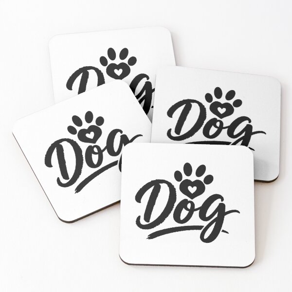 Item preview, Dog Script Minimalist Design Cute Dog Lover Typography Pet Lover Gift Simple Dog Mom Shirt designed and sold by InjeyArt.