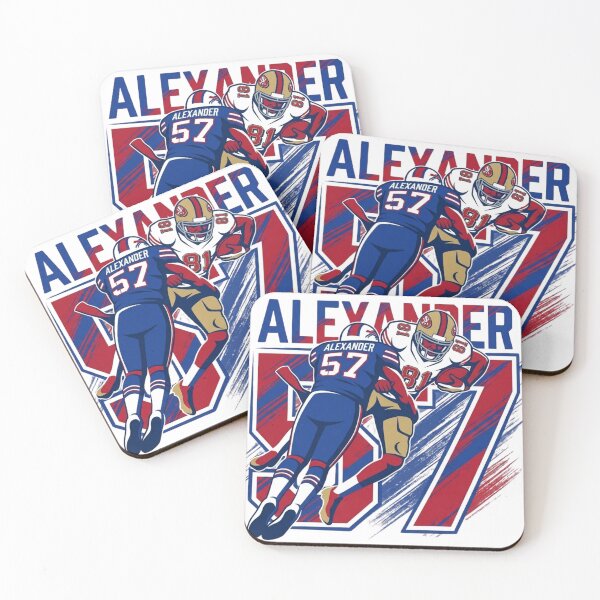 Item preview, Lorenzo Alexander #57 - Buffalo Football Legend - Sack Man Art designed and sold by Thogan0416.