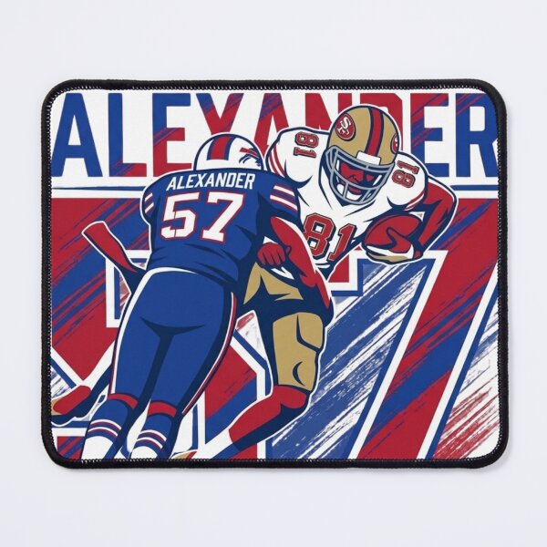 Item preview, Lorenzo Alexander #57 - Buffalo Football Legend - Sack Man Art designed and sold by Thogan0416.