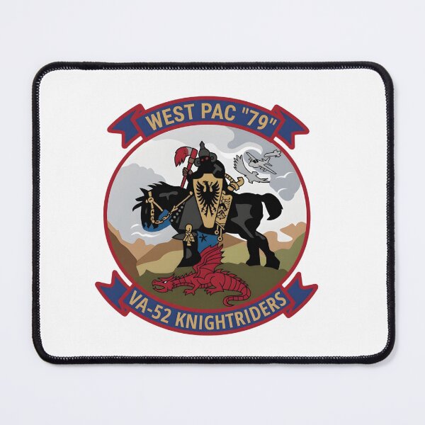 Item preview, VA-52 Knightriders West Pac "79" Cruise Insignia designed and sold by CharlieDesings.