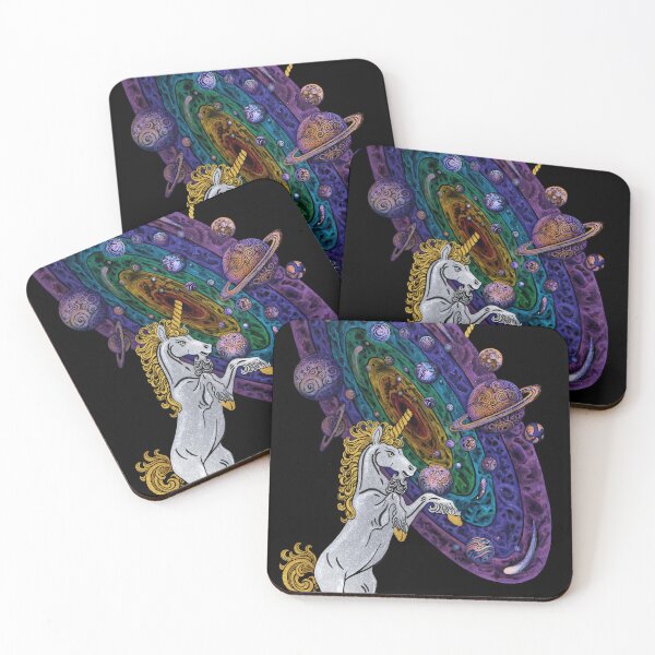 Item preview, Space Unicorn Galaxy | Cosmic Unicorn with Planets Stars Nebula Fantasy Art designed and sold by Ruta.