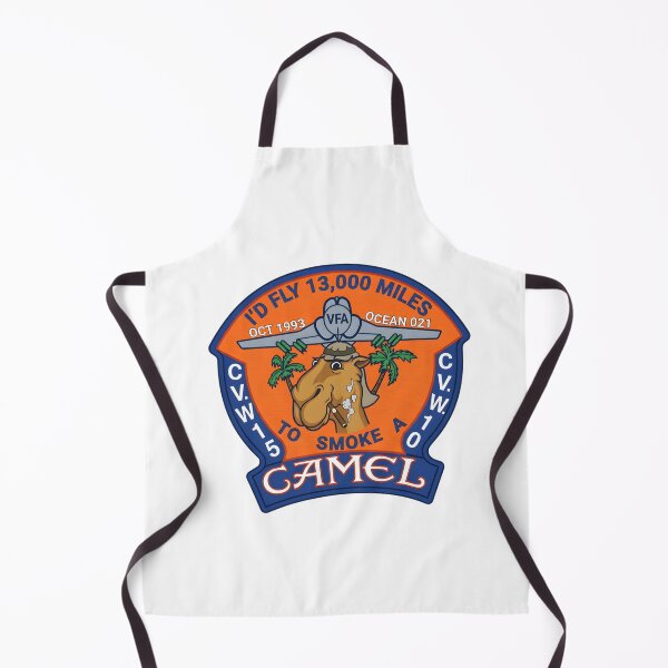 Item preview, VFA "I'd Fly 13,000 Miles to Smoke a Camel" Commemorative Patch designed and sold by CharlieDesings.