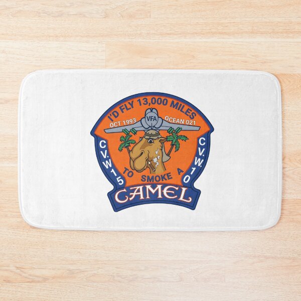 Item preview, VFA "I'd Fly 13,000 Miles to Smoke a Camel" Commemorative Patch designed and sold by CharlieDesings.