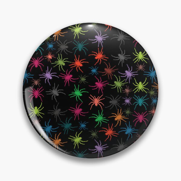 Item preview, Swarming spiders, colorful Halloween motif designed and sold by MiPa78.
