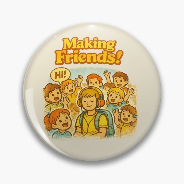 Item preview, Making Friends Funny Introvert Antisocial Humor Gift designed and sold by 757Prints.