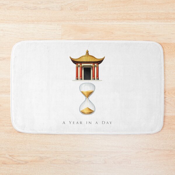 Item preview, Surreal Floating Temple and Hourglass Art designed and sold by agearb.