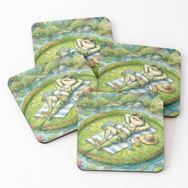 Item preview, Sunbathing frog designed and sold by The King's general goods.