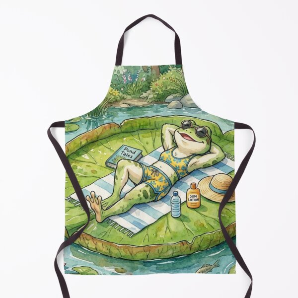 Item preview, Sunbathing frog designed and sold by The King's general goods.