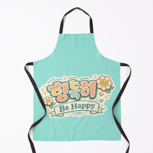 Item preview, Be Happy Korean Hangul Shirt – Cute Positive Aesthetic Tee designed and sold by EiraFattah.