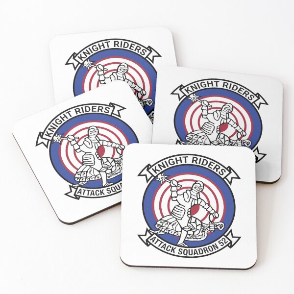 Item preview, Official Insignia of Attack Squadron 52 (VA-52) "Knight Riders" designed and sold by CharlieDesings.
