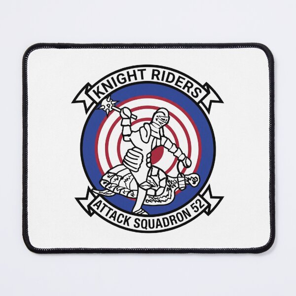 Item preview, Official Insignia of Attack Squadron 52 (VA-52) "Knight Riders" designed and sold by CharlieDesings.