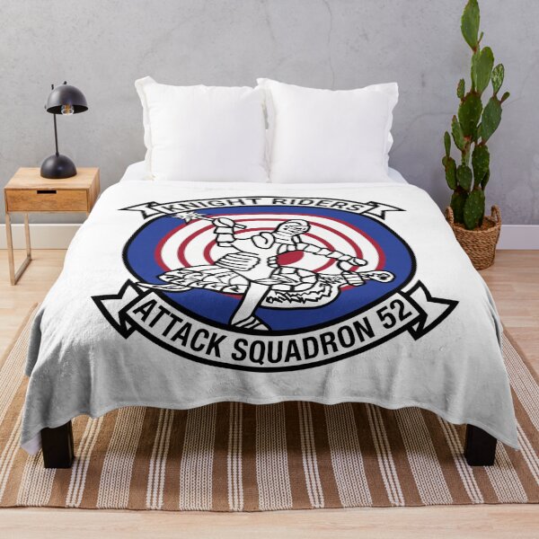Item preview, Official Insignia of Attack Squadron 52 (VA-52) "Knight Riders" designed and sold by CharlieDesings.