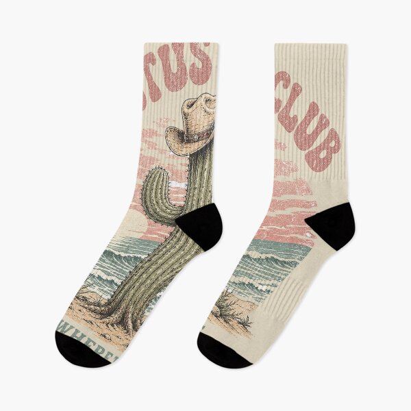Item preview, Cactus Surf Club - Retro Desert Beach Sunset designed and sold by rygenr8.