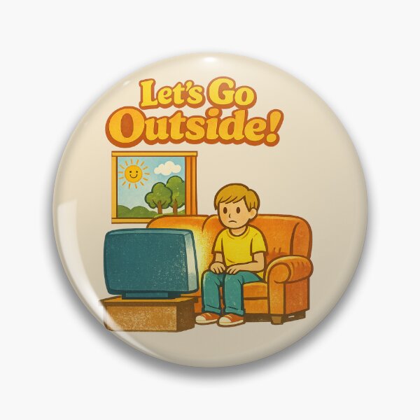 Item preview, Let's Go Outside Funny Introvert Homebody Gift designed and sold by 757Prints.