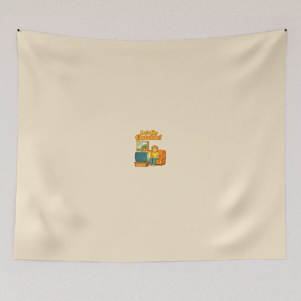 Item preview, Let's Go Outside Funny Introvert Homebody Gift designed and sold by 757Prints.