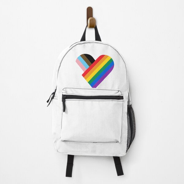 Item preview, Progress Pride Rainbow Heart Sticker designed and sold by KrisGraphic45.
